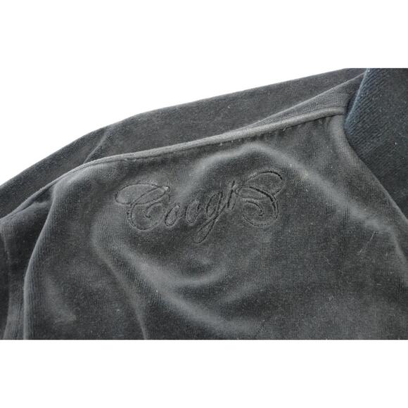 Vintage Coogi Velour Track Jacket Full Zip Gray Long Sleeve Mens Size 4XL - Picture 5 of 12